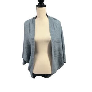 Dillards NEW Women's Blue Knit Cardigan Kimono One Size Soft Cozy Layering